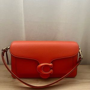 Orange Coach Tabby Shoulder Bag 26